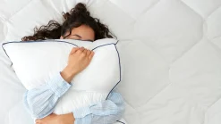 New Hoofdkussen Comfort Blauw Anti-Allergisch Beddengoed