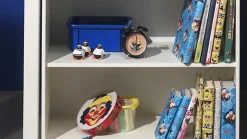 Clearance Hoogslaper Pino mezzanine met boekenkast Hoogslaper|Kinderbed