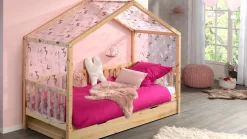 Sale Huisbed Dallas met slaaplade en textielset Kajuitbed|Bedhuisje