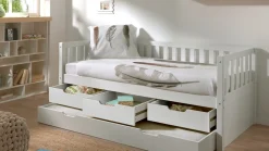 Outlet Kajuitbed Fritz met 3 laden en slaaplade Kajuitbed|Kinderbed