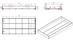 Outlet Kajuitbed Fritz met 3 laden en slaaplade Kajuitbed|Kinderbed