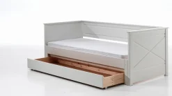 Sale Kajuitbed paneel uitschuifbaar Pino met lade Kajuitbed|Kinderbed