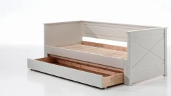 Sale Kajuitbed paneel uitschuifbaar Pino met lade Kajuitbed|Kinderbed