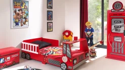 Kleuterbed Fire truck Autobed|Peuterbed