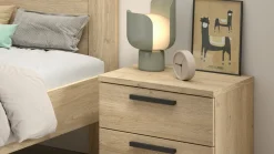 Outlet nachtkast Sam met 2 laden Kinder Nachtkast