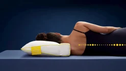 Neksteunkussen Support Geel Anti-Allergisch Beddengoed|Neksteunkussen