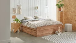 Outlet Opbergbed Barn met kleppen Bed Met Opbergruimte|Bedframe