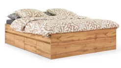 Outlet Opbergbed Barn met kleppen Bed Met Opbergruimte|Bedframe