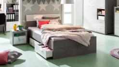 Online Opbergbed Mipiace met laden Bedden Op Voorraad|Bedframe