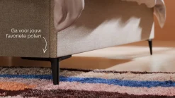 Hot Opbergbed Morgan - Linen touch Bedframe|Bed Met Opbergruimte