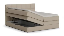 Clearance Opbergboxspring Jade - Linen touch Boxspring Met Opbergruimte