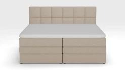 Clearance Opbergboxspring Jade - Linen touch Boxspring Met Opbergruimte