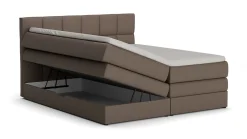 Clearance Opbergboxspring Jade - Matte leather Boxspring Met Opbergruimte