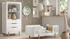 Peuterbed Smile met kast Babybed