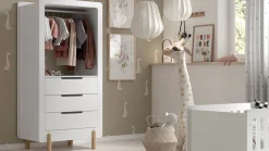Peuterbed Smile met kast Babybed