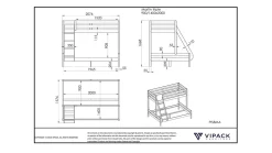 Discount Stapelbed Pino Martin Kinderbed|Kinderbed