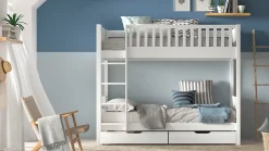 Online Stapelbed Scott met ladenset Stapelbed|Kinderbed