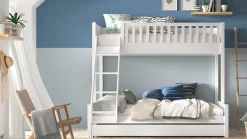 Sale Stapelbed Scott 3-persoons met slaaplade Stapelbed|Kinderbed
